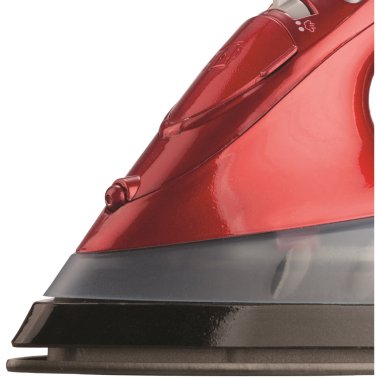 Brentwood® Full-Size Nonstick Steam Iron (Red)