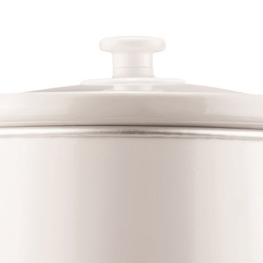 Brentwood® 3-Qt. 170-Watt Stainless Steel Slow Cooker (White)