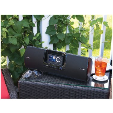 SiriusXM® Dock & Play Radio Boom Box