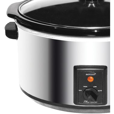 Brentwood® 8-Qt. 360-Watt Stainless Steel Slow Cooker