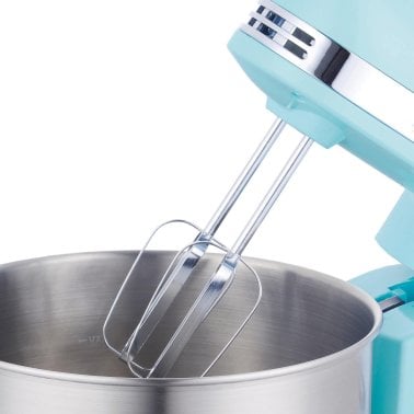 Brentwood® 5-Speed Stand Mixer with 3.5-Quart Stainless Steel Mixing Bowl (Blue)