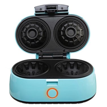 Brentwood® Just For Fun 2-Waffle Electric Waffle Bowl Maker, Blue