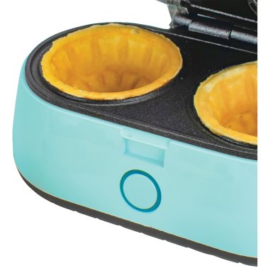 Brentwood® Just For Fun 2-Waffle Electric Waffle Bowl Maker, Blue