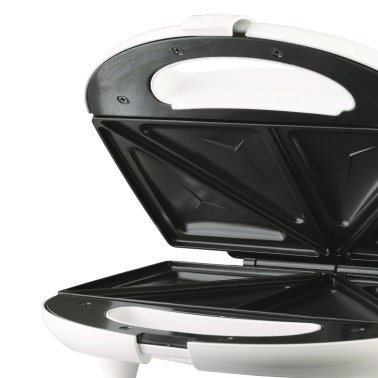 Brentwood® Nonstick Compact Dual Sandwich Maker (White)