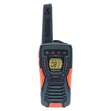 Cobra® ACXT1035R FLT Floating Waterproof 37-Mile-Range 2-Way Radios, 2 Pack (Multicolored)