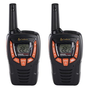 Cobra® ACXT345 Weather Resistant 25-Mile Range 2-Way Radio, 2 Count