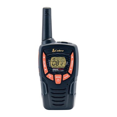 Cobra® microTALK® GMRS/FRS Walkie Talkies Pair, Black, CXT390