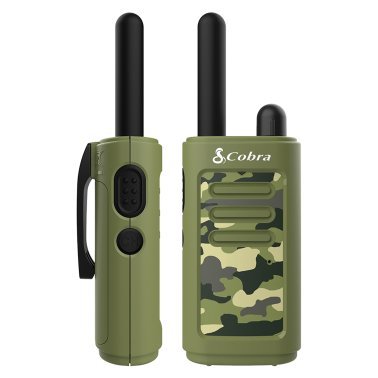 Cobra® HE150 2 Pack Kid's Hero 16-Mile Range Walkie Talkies (Green)