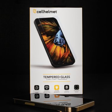 cellhelmet® Tempered Glass Screen Protector with $300 Coverage (iPhone® 15 Plus)