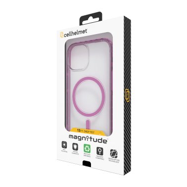 cellhelmet® Magnitude® Series MagSafe®-Compatible Case (iPhone® 15 Pro; Vivid Magenta)