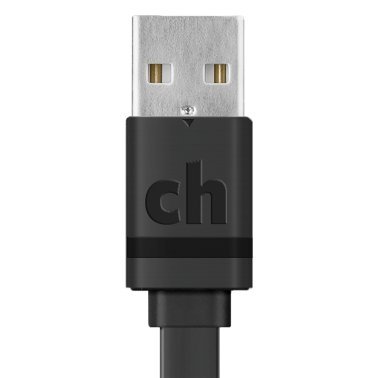 cellhelmet® Charge and Sync 3-Ft. USB-A to Micro USB Flat Cable