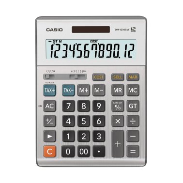 CASIO® 12-Digit Extra-Large-Display Calculator