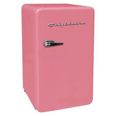 Frigidaire® 3.2-Cu.-Ft. 60-Watt Retro Compact Refrigerator (Pink)