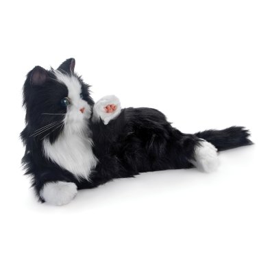 Joy For All® Companion Pet Cat (Black and White Tuxedo)