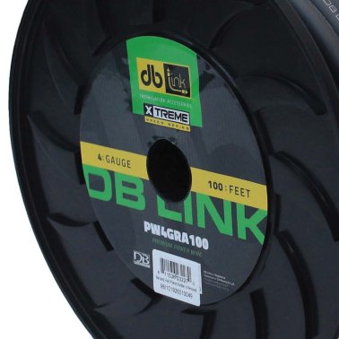 DB Link® X-Treme Series 0-Gauge Gray Soft-Touch Power Wire, 50 Feet