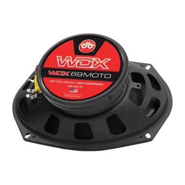 DB Drive™ WDXMOTO Series 69MOTO 6-Inch x 9-Inch 500-Watt-Max 2-Way Speakers