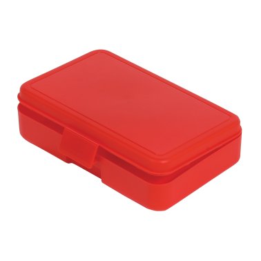 Deflecto® Antimicrobial Kids Pencil Box (Red)