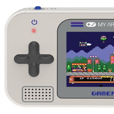 My Arcade® Gamer V Classic 220-in-1 Handheld Game System (Gray/Purple)