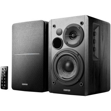 Edifier® R1280DB 42-Watt-RMS Amplified Bluetooth® Bookshelf Speaker System (Black)