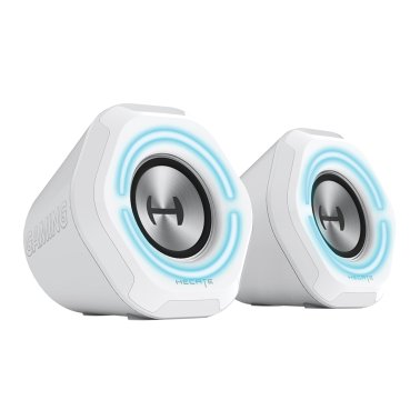 Edifier® Hecate G1000 10-Watt-Peak Bluetooth® Gaming Stereo Speakers (White)