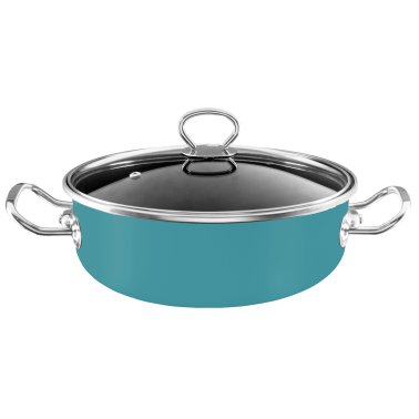 VASCONIA® Elegance 5-Qt. Casserole Dish (Teal)