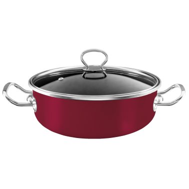 VASCONIA® Elegance 5-Qt. Casserole Dish (Red)