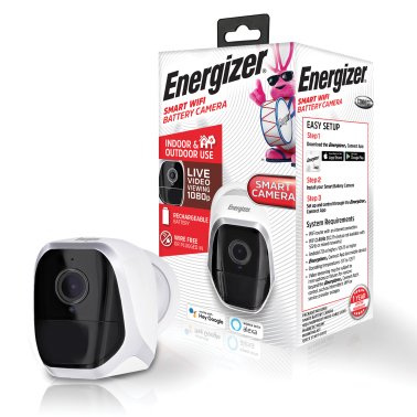 Energizer® Connect Smart 1080p Indoor/Outdoor Battery Camera