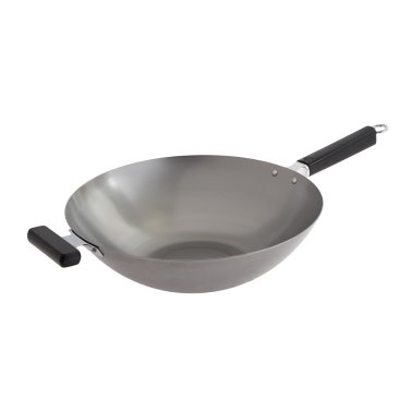 Joyce Chen® Professional Series Carbon Steel Wok with Phenolic Handles, 14-In.