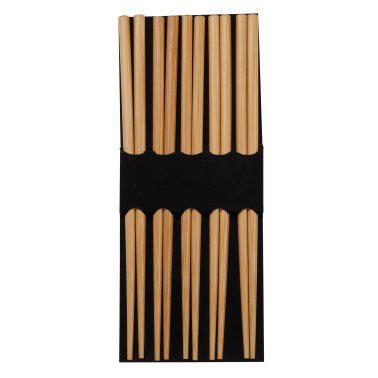 Joyce Chen® Reusable Burnished Bamboo Chopsticks (5 Pack)