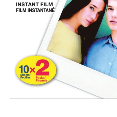 FUJIFILM® instax SQUARE® Film, Twin 10 Packs