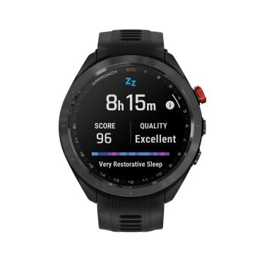 Garmin® Approach® S70 Golf Smartwatch with 47-mm Case, Black Ceramic Bezel, and Black Silicone Band