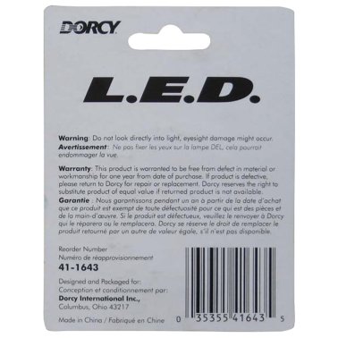 Dorcy® 30-Lumen 3-Volt LED Replacement Bulb