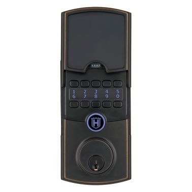 Array By Hampton® Barrington 1.5 Smart Wi-Fi® Connected Door Lock (Tuscan Bronze)