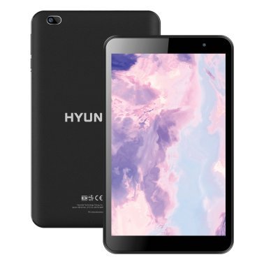 Hyundai® Technology HYtab Pro 8WB1 8-In. HD IPS Tablet, 32 GB Storage, Android™ 11, Wi-Fi®, with with Screen Protector, Stylus, and Earbuds, Black