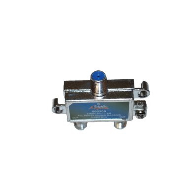 Eagle Aspen® 2-Way 2,600-MHz Coaxial Splitter with All-Port Power Passing