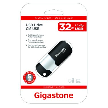 Gigastone® USB 2.0 Flash Drive (32 GB)