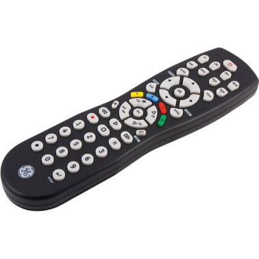 GE® 8-Device Universal Remote, Black