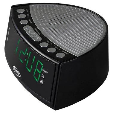 JENSEN® JCR-160 AM/FM Digital Dual-Alarm Clock Radio