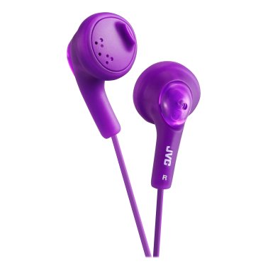 JVC® Gumy Earbuds, HA-F160 (Purple)