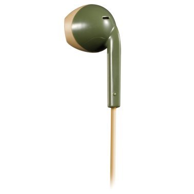 JVC® Retro In-Ear Wired Earbuds with Microphone (Green)