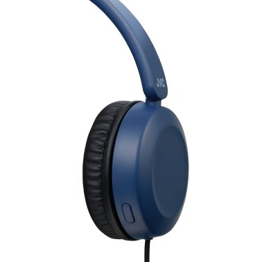 JVC® On-Ear Wired Headphones with Microphone (Blue)