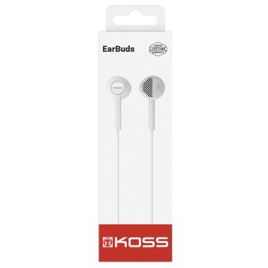 KOSS® KE5 Earbuds (White)