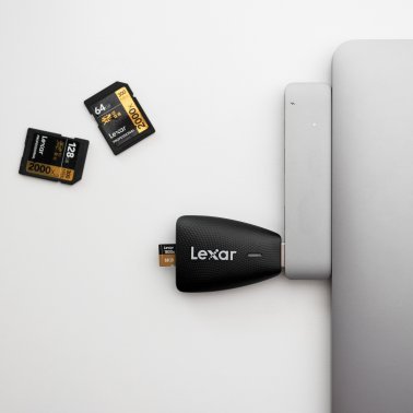 Lexar® 2-in-1 USB 3.1 Multi-Card Reader