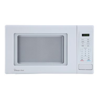 Magic Chef® 0.9-Cu. Ft. 900-Watt Digital Touch Countertop Microwave (White)