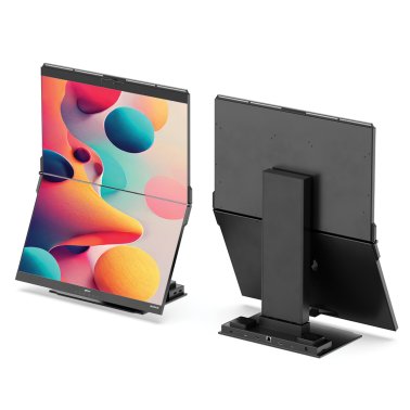 Mobile Pixels Geminos™ 1080p 24-In. Dual-Screen Desktop Monitor