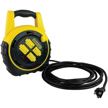 STANLEY® ShopMAX 4-Outlet Power Hub Cord Reel, 33959