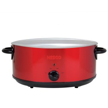 NESCO® 6-Qt. 275-Watt Analog Stainless Steel Slow Cooker