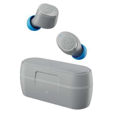 Skullcandy® Jib® True 2 In-Ear True Wireless Stereo Bluetooth® Earbuds with Microphones (Light Gray/Blue)