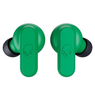 Skullcandy® Dime® True 2 In-Ear True Wireless Stereo Bluetooth® Earbuds with Microphones (Dark Blue / Green)