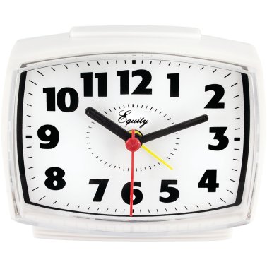 Equity by La Crosse® Electric Analog Alarm Clock